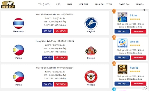 Rất nhiều kèo hay, thông tin dự đoán thú vị và chính xác đang chờ bạn theo dõi