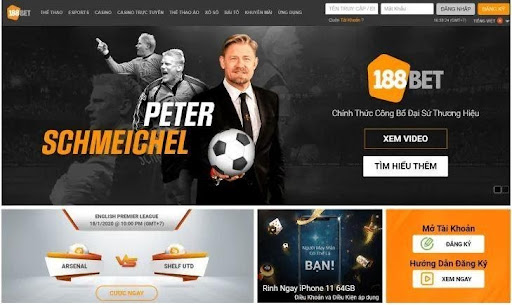 188Bet - nhà cái cá cược đẳng cấp quốc tế