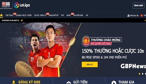 Các trang cá cược bóng đá chất lượng nhất định phải có M88 góp mặt.