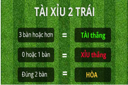 Xem kèo bóng đá Tài Xỉu 2 trái dễ dàng với người mới
