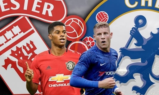 Ví dụ về kèo chấp 2 hòa giữa Manchester United và Chelsea