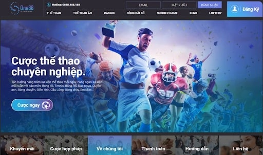 One88 là nhà cái uy tín cá độ bóng đá online
