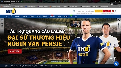BK8 - đa dạng trò chơi và sản phẩm cá cược