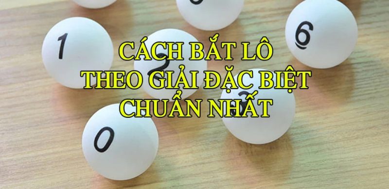 cách bắt lô theo giải đặc biệt