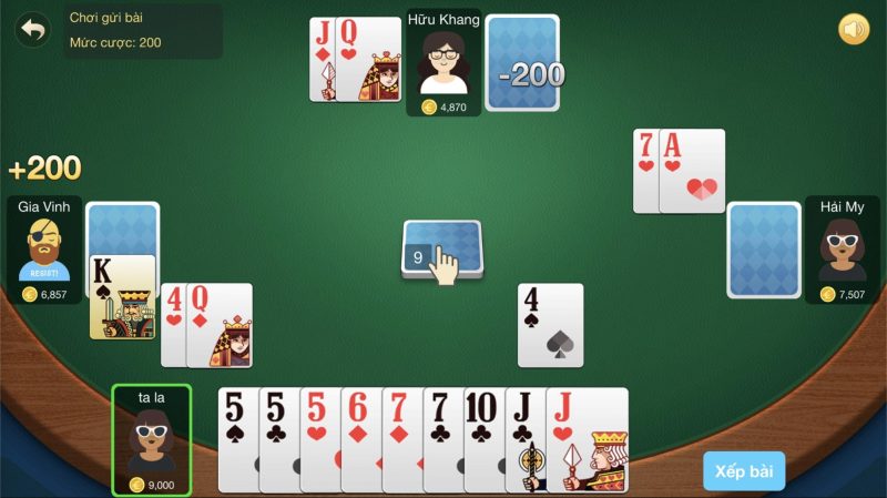 cách chơi phỏm tá lả